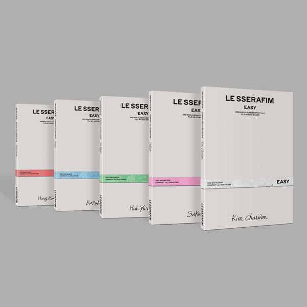 LE SSERAFIM - 3rd Mini Album [EASY] (RANDOM - COMPACT Ver.)