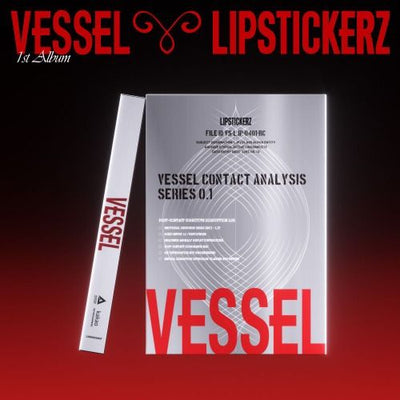 LIPSTICKERZ - 1st Full Album [VESSEL] (NEMO)