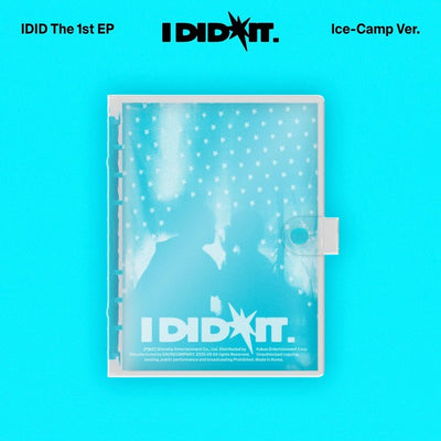 IDID - 1st Mini Album [I did it] (Ice -Camp Special Edition Ver.)