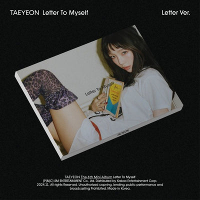 TAEYEON - 6th Mini Album [Letter To Myself] (Letter Ver.)
