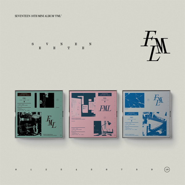 SEVENTEEN - 10th Mini Album [FML] (RANDOM | Fallen, Misfit, Lost / Faded Mono Life / Fight for My Life Ver.)