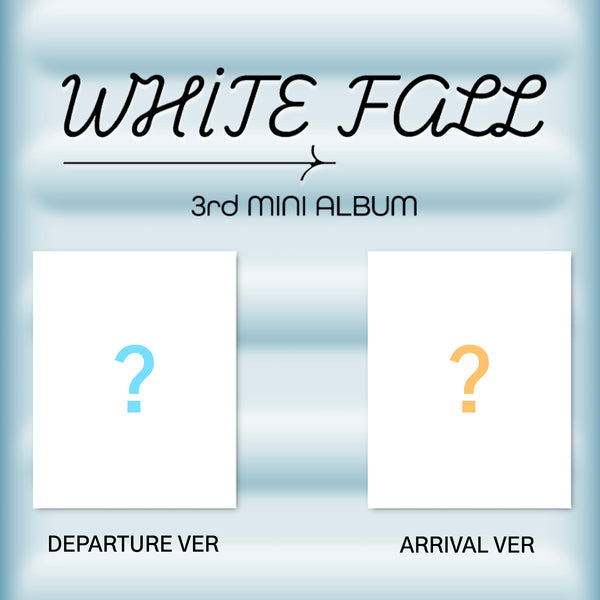 SEVENUS - 3rd Mini Album [White fall] (DEPARTURE VER, ARRIVAL VER)