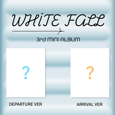SEVENUS - 3rd Mini Album [White fall] (DEPARTURE VER, ARRIVAL VER)