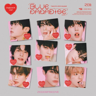 ZEROBASEONE - 5th Mini Album [BLUE PARADISE] (Digipack Ver.)