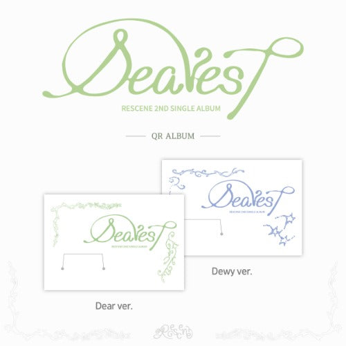 RESCENE - 2nd Single Album [Dearest] (QR Ver.)