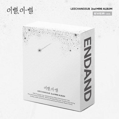 LEE CHANG SUB - 2nd Mini Album [이별, 이 -별] (EVER Ver.)