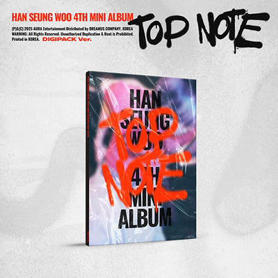 HAN SEUNG WOO - 4th Mini Album [TOP NOTE] (Digipack Ver.)