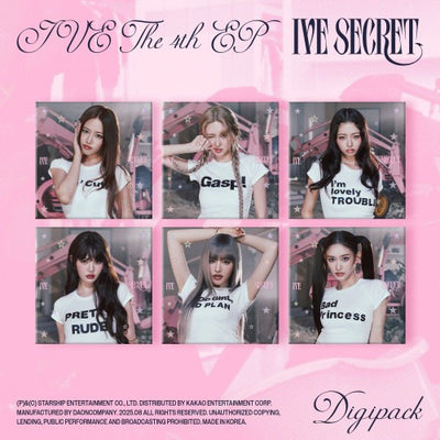 IVE - 4th Mini Album [IVE SECRET] (Digipack Ver. - Limited Edition)