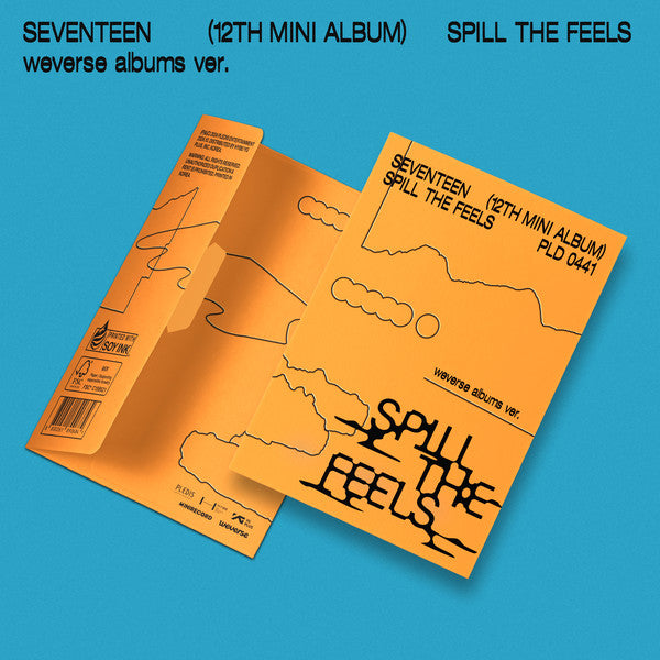SEVENTEEN - 12th Mini Album [SPILL THE FEELS (Weverse Albums Ver.)