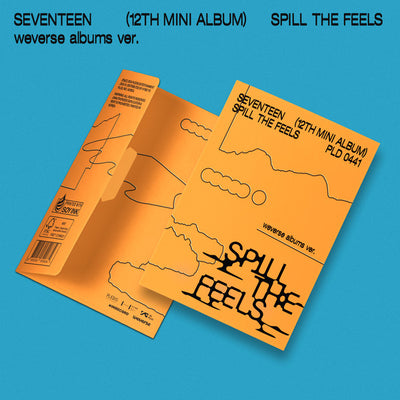 SEVENTEEN - 12th Mini Album [SPILL THE FEELS (Weverse Albums Ver.)