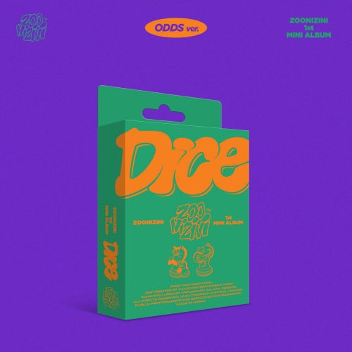 ZOONIZINI - 1st Mini Album [DICE] (ODDS Ver. - META)