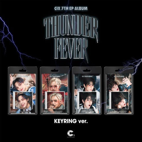 CIX - 7th EP Album [THUNDER FEVER] (Keyring Ver.)