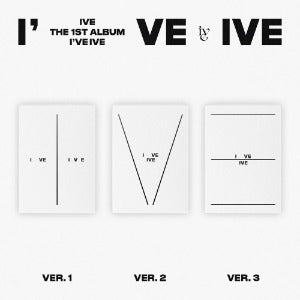 IVE - 1st Full Album [I'VE IVE] (RANDOM | Ver. 1 / Ver. 2 / Ver. 3)