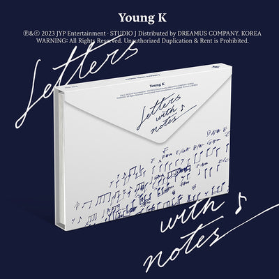 YOUNG K - 1st Studio Album [Letters with notes]