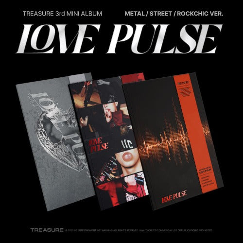 TREASURE - 3rd Mini Album [LOVE PULSE]