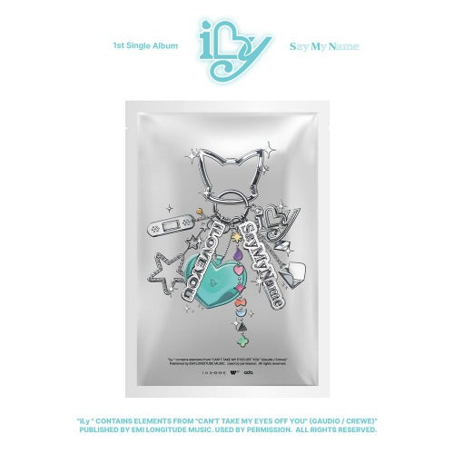 SAY MY NAME - 1st Single Album [iLy] (KEY RING Ver.)