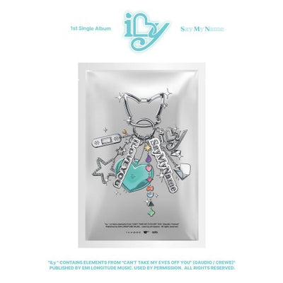 SAY MY NAME - 1st Single Album [iLy] (KEY RING Ver.)