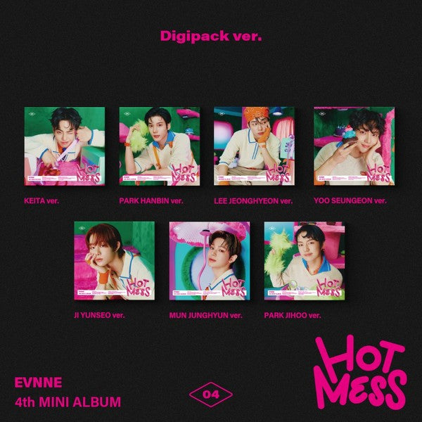 EVNNE - 4th Mini Album [HOT MESS] (Digipack Ver.)