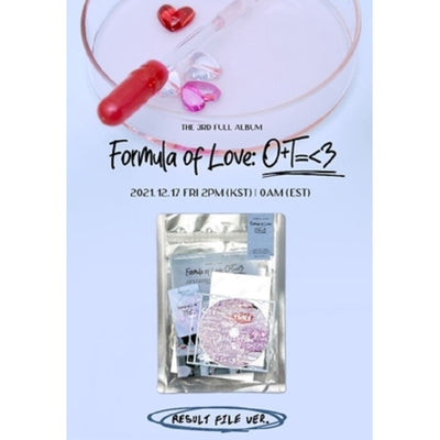 TWICE - 3rd Full Album [FORMULA OF LOVE : O+T=<3] (RESULT FILE Ver.)