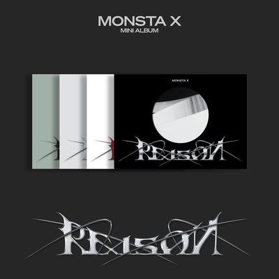 MONSTA X - 12th Mini Album [REASON] (RANDOM | 1 / 2 / 3 / 4 Ver.)