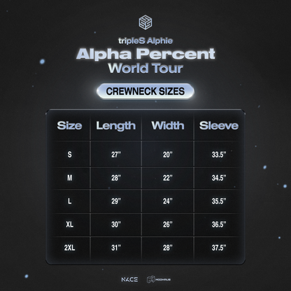 tripleS <Alpha Percent> Official M.D. — Crewneck